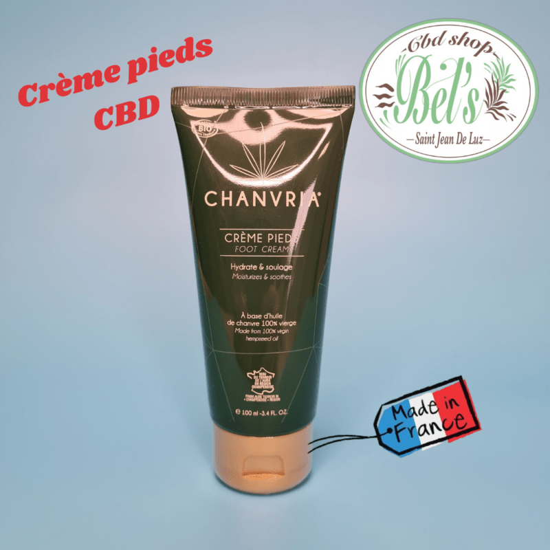 Chanvria : Crème pieds CBD