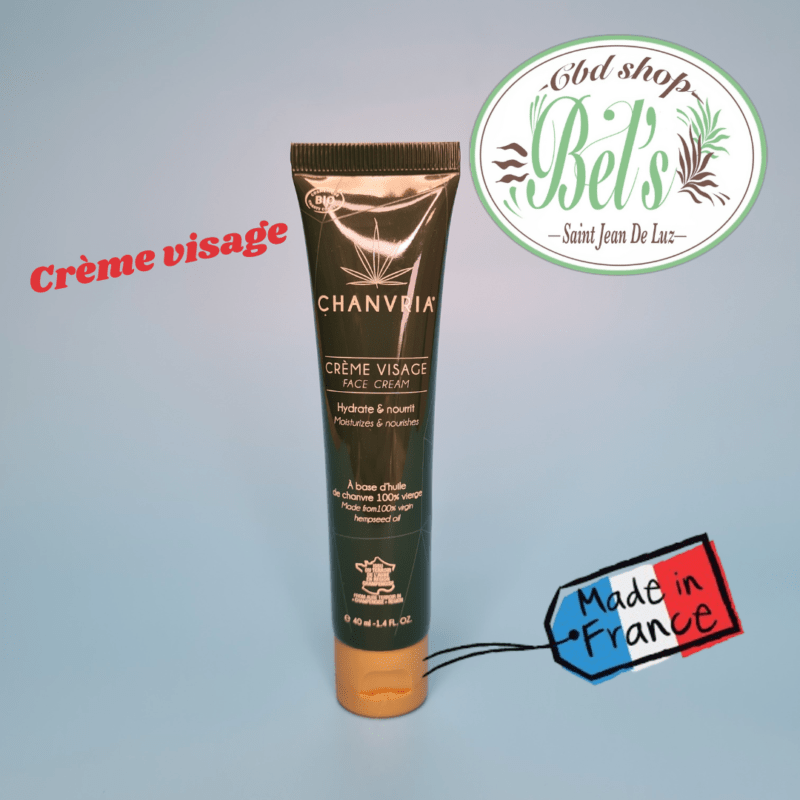 Chanvria : Crème visage CBD