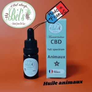 Huiles Macérat animaux CBD