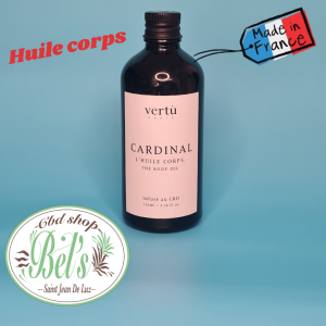 VERTÙ : Huile corps CBD