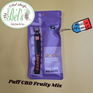 Puff FRUITY MIX CBD