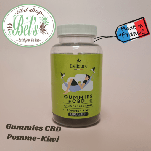 Gummies Pomme-Kiwi CBD