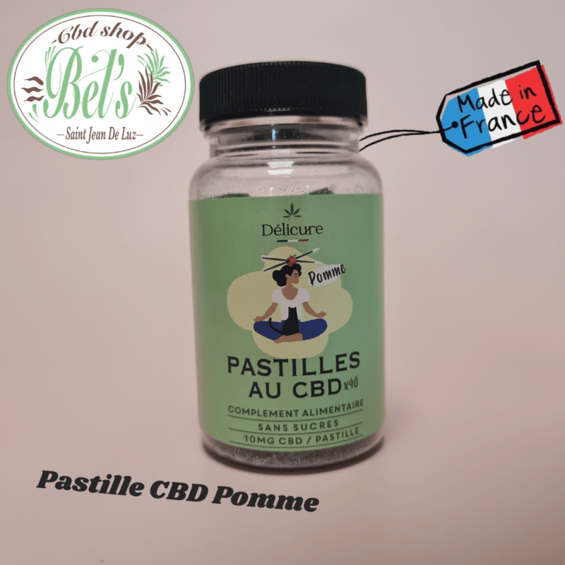 Pastille CBD Pomme