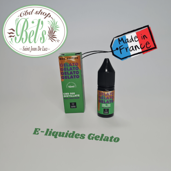 E-liquide CBD Gelato