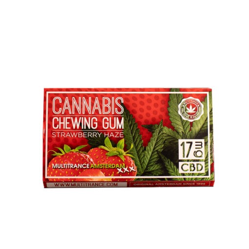 CHEWING GUM FRAISE CBD