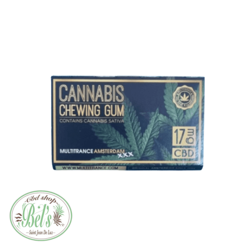 Chewing-gum CBD cannabis