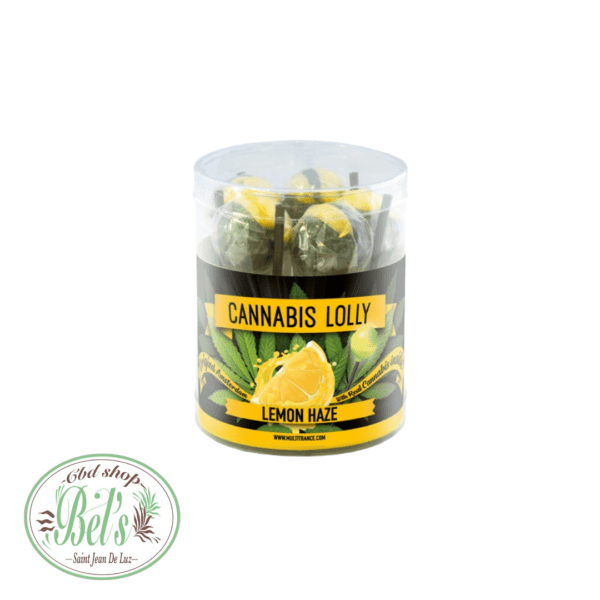 Pack de 10 sucettes lemon haze
