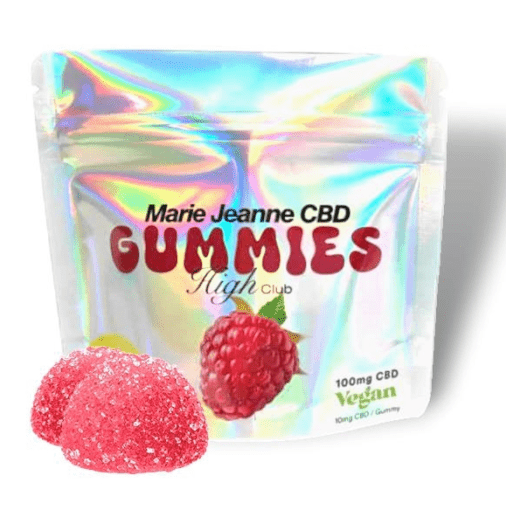 Gummies CBD 100mg Framboise