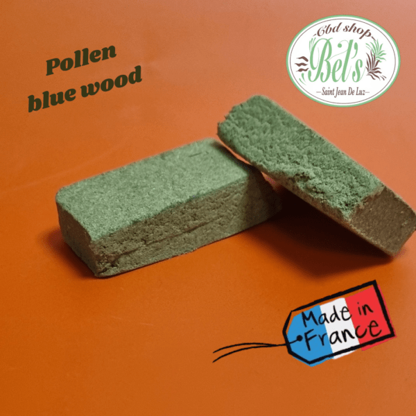 pollen blue wood