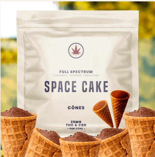 space cake thc